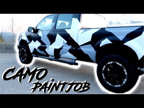 (HOW TO CAMO PAINT!) - YouTube