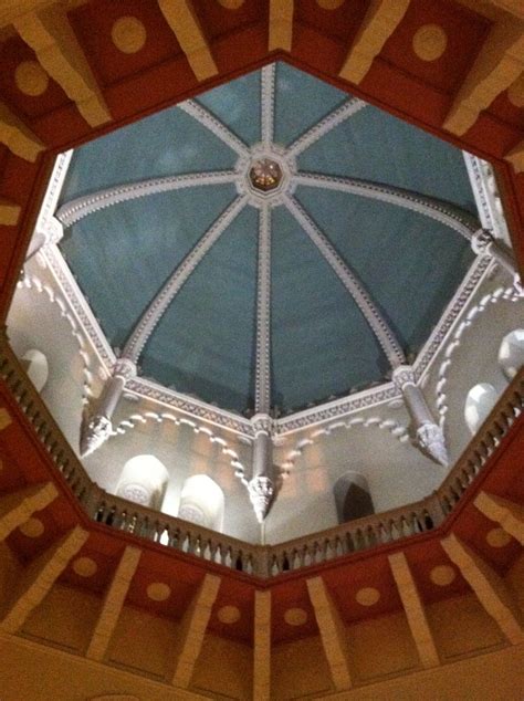 Inside the Dome of Taj Mahal Palace