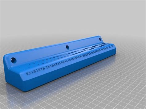 Tool and Drill holder 0.5 to 12 mm by mrstanlez - Thingiverse | 3d printing diy, 3d printing ...