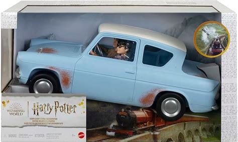 Harry Potter Harry & Ron's Flying Car Adventure, with Ford Anglia Car ...