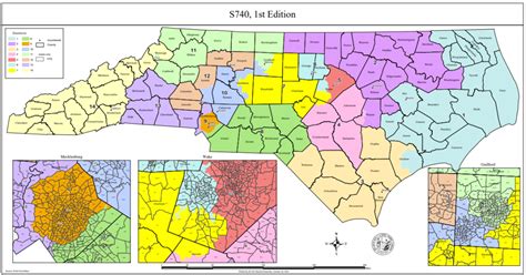 N.C. Legislature Approves New State and Congressional District Maps ...