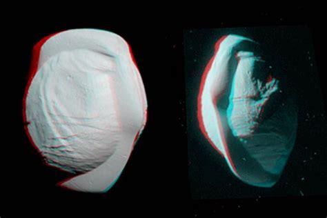 NASA's Cassini captures closeups of Saturn's UFO-shaped Pan moon ...