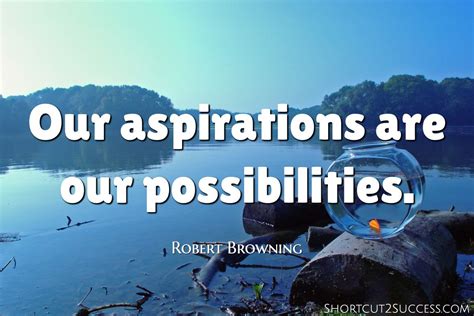 Our aspirations are our possibilities. | Success Quotes & Life-Changing ...