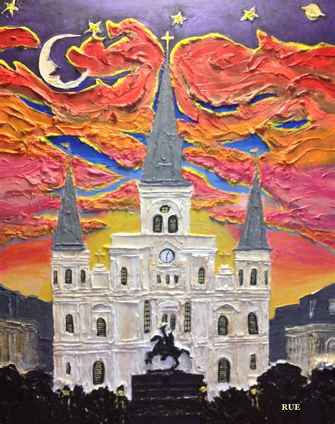 St Louis Cathedral Painting at PaintingValley.com | Explore collection ...