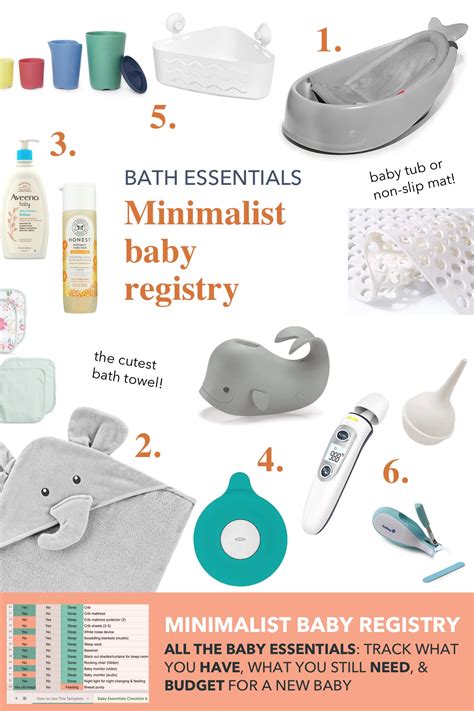 Baby Bath Essentials: Everything You Need for a Newborn's First Bath