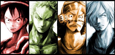 Luffy, Zoro, Anime