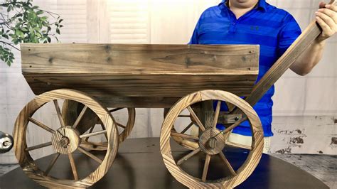 Small Decorative Wooden Wagon Wheels | Shelly Lighting