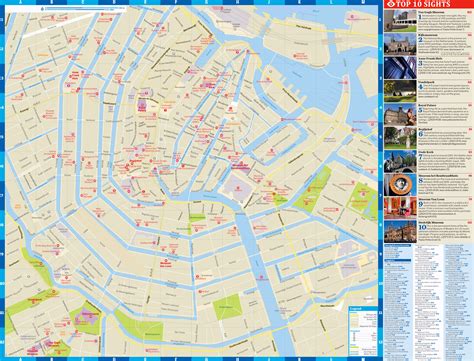 Maps of Amsterdam | Detailed map of Amsterdam in English | Maps of ...