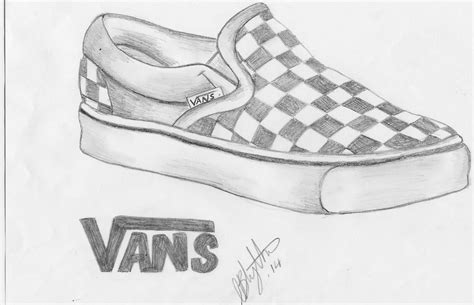 pencil vans by blackisthecolour on DeviantArt | Sneakers drawing, Shoes ...