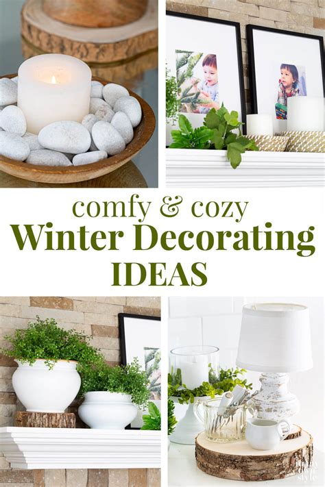 After Christmas Winter Decorating Ideas - In My Own Style