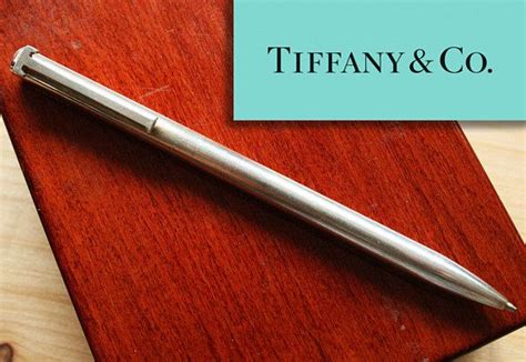 Vintage TIFFANY & CO. Solid Sterling Silver 925 Ballpoint Pen | Etsy ...