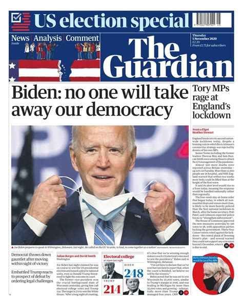 The Guardian-November 05, 2020 Newspaper - Get your Digital Subscription