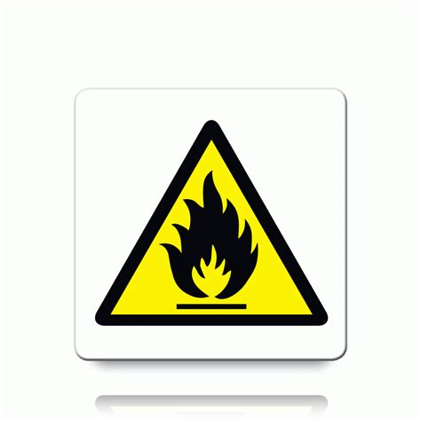 Buy Flammable Symbol Labels | Danger & Warning Stickers