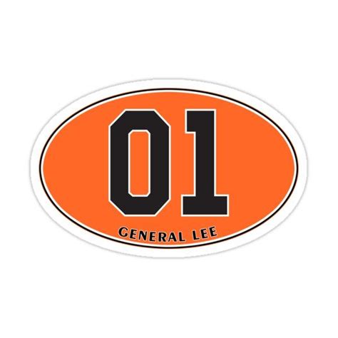 General Lee - Euro Sticker Sticker by cpinteractive in 2022 | Euro stickers, General lee, Stickers