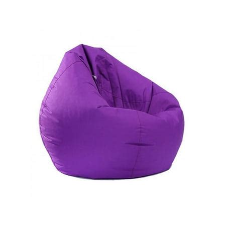 Unfilled Lounge Bean Bag Cover Home Soft Lazy Sofa Cozy Single Chair Durable Furniture | Walmart ...