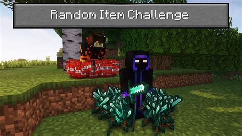 Minecraft Random Item Challenge... - YouTube