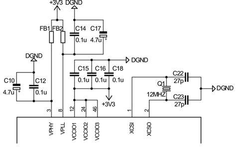 5: Fourth part of the schematic of the FT232H. | Download Scientific Diagram