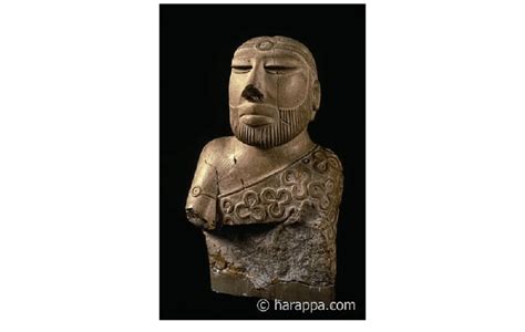 Priest-King of Mohenjo-daro (Source: Wikipedia Commons Attribution ...