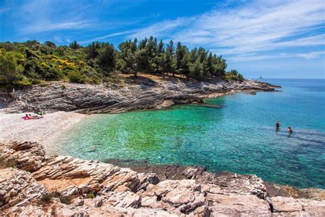 Spiagge romantiche dell'Istria