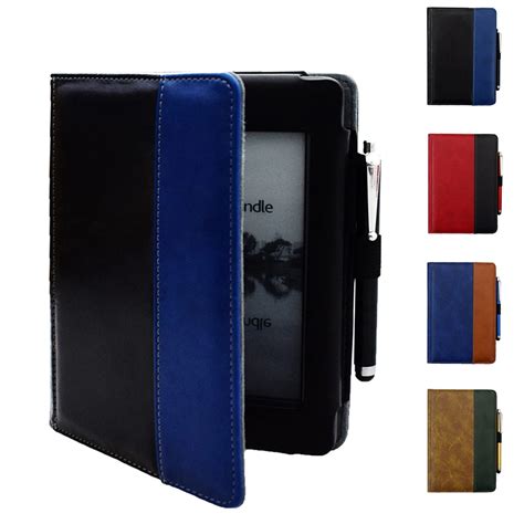 Flip PU Leather Cover Case for Kindle Touch (2012 old model) also for ...