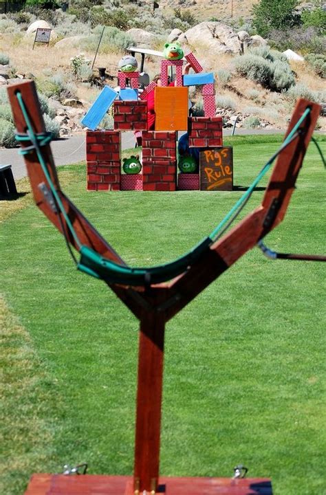 Exciting Backyard Slingshot: Fun 6-Step Project | Backyard games, Backyard fun, Yard games