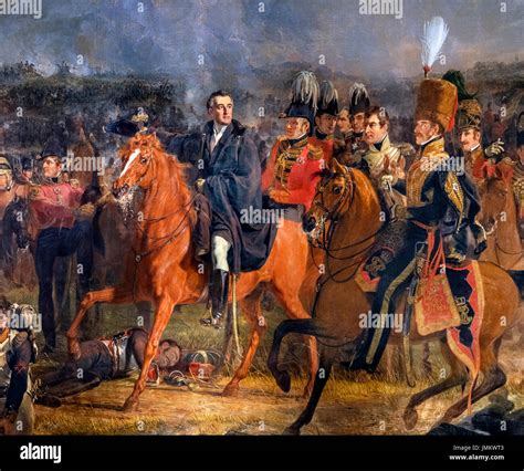 Battle of waterloo painting 1815 hi-res stock photography and images ...