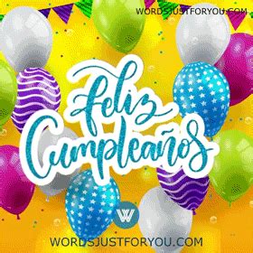 Feliz Cumpleaños Gif - 6247 » WordsJustforYou.com - Original Creative ...