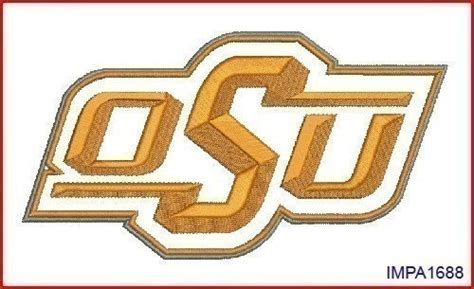 Oklahoma State University Logo Digitized by mysewcuteboutique