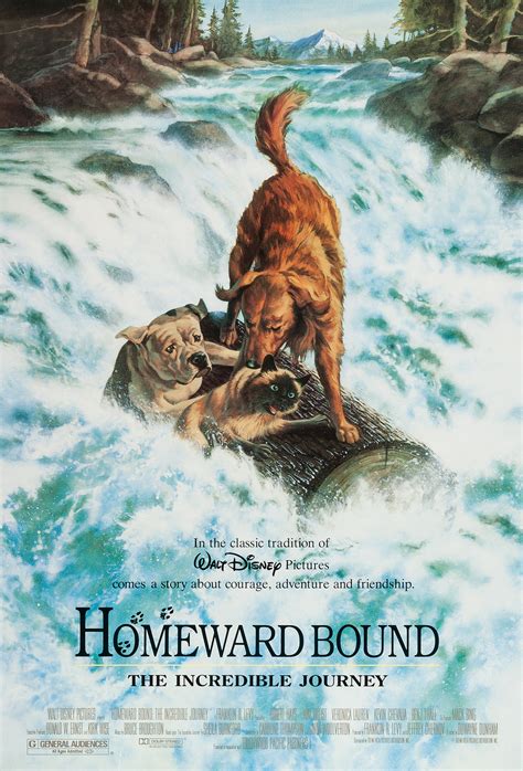 Homeward Bound: The Incredible Journey : Extra Large Movie Poster Image - IMP Awards