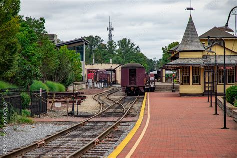 Train Station in New Hope, PA. Stock Photo | Adobe Stock