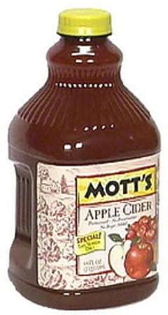 Mott's Apple Cider - 64 oz, Nutrition Information | Innit