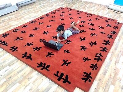 Hand Tufted new modern desing rug 100 % Nz wool rug living room bedroom Rug | eBay