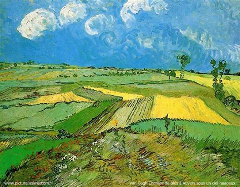 The Plain of Auvers (Vincent Van Gogh) | Van gogh art, Vincent van gogh ...