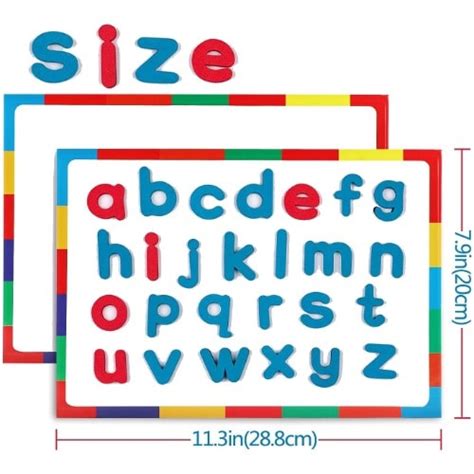 Classroom Magnetic Letters Kit With Double-sided Magnetic Board - 239 ...