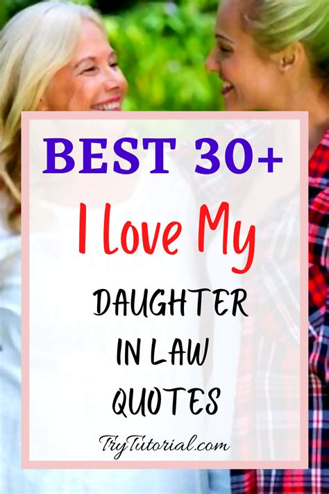 Best I Love My Daughter In Law Quotes Currentyear Trytutorial | Hot Sex ...