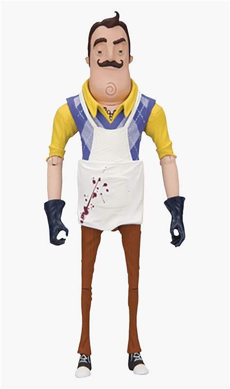 Hello Neighbor Action Figures, HD Png Download - kindpng