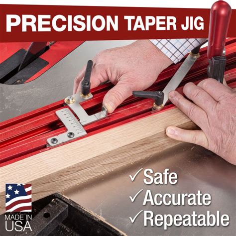 Table Saw Taper Jig | Adjustable Angle Cutting Tapering Jig