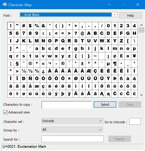 Character Map Symbols Copy And Paste - Infoupdate.org