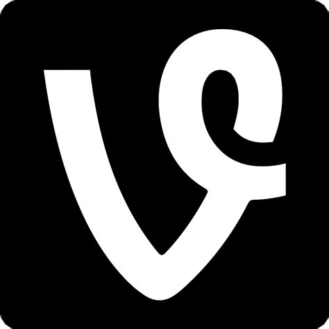 Vine Logo Vector SVG Icon - SVG Repo