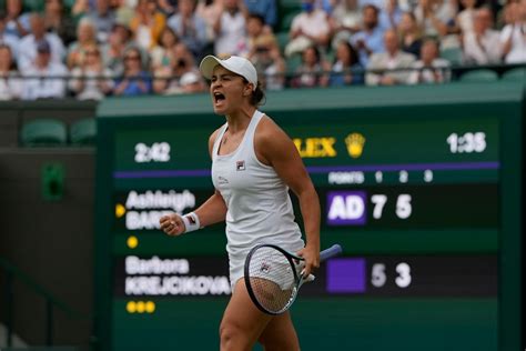 Barty Party! Ashleigh Barty Makes First Wimbledon Quarter-final