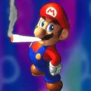 Steam Curator: Mario Smoking Weed