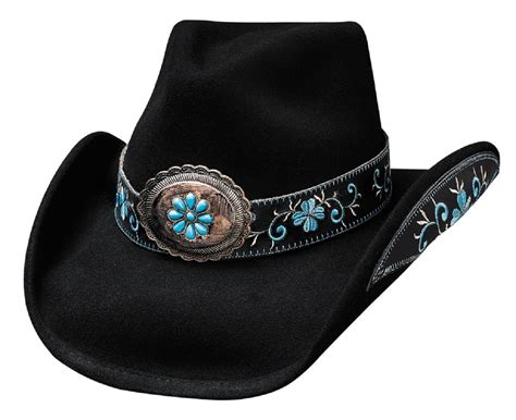 Chapeau cowboy western country Felt Cowboy Hats, Cowgirl Hats, Cowgirl ...