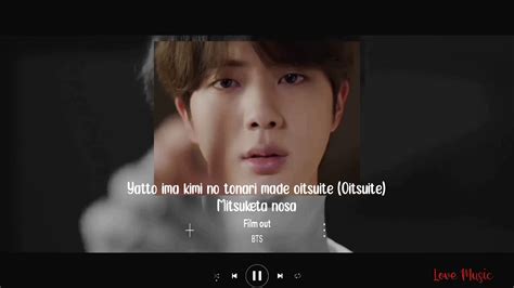 BTS - Film Out (lyrics) - YouTube