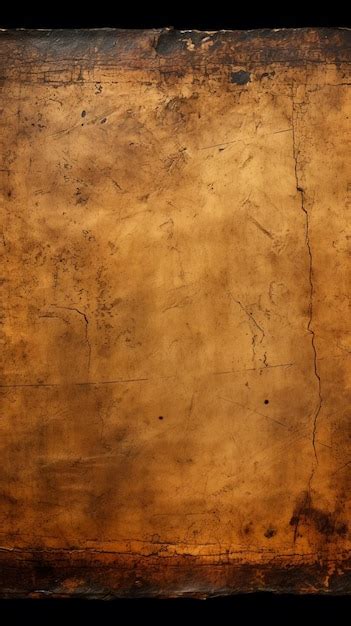 Premium AI Image | Aged parchment texture featuring dark tattered edges Vertical Mobile Wallpaper