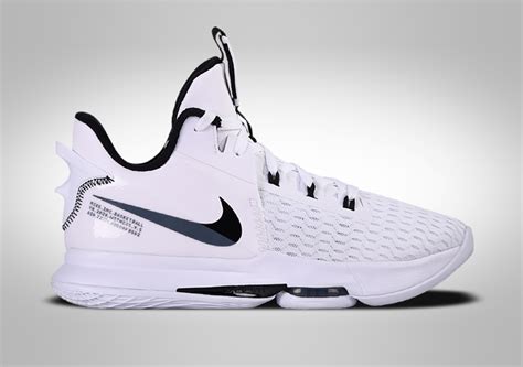 NIKE LEBRON WITNESS V WHITE BLACK por €127,50 | Basketzone.net