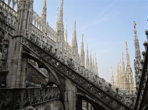 This is a shot of the rooftop of the Duomo di Milano in Milan, Italy. | Duomo, Photo, Photo contest