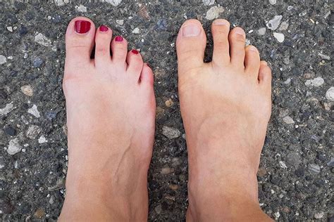 Types Of Feet Egyptian - The entire foot is at an incline, and usually longer and narrower than ...