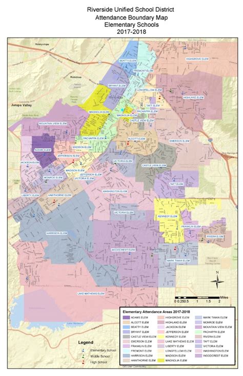 District Boundary Maps - Riverside Unified School District