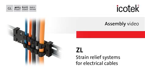 Cable Strain Relief ZL | Assembly | icotek - YouTube