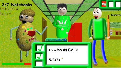 Baldi's basics mod menu download